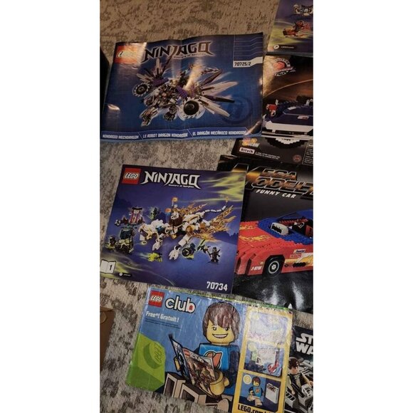 Lot Of 27 LEGO Instruction Manuals For Various Sets Including Ninjago Star Wars - Picture 6 of 10